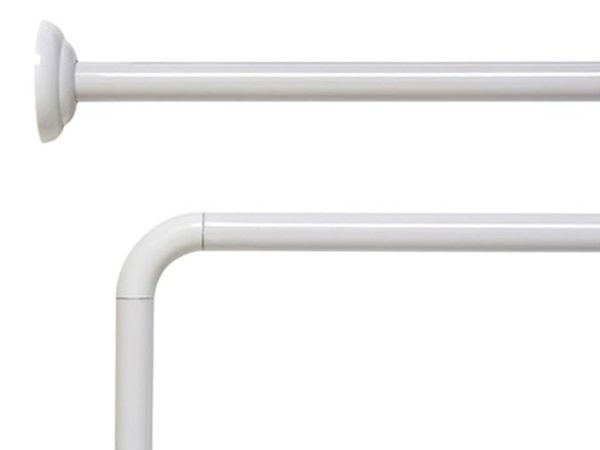 Barra Cortina Ducha Angular 70×70: La solución perfecta para optimizar el espacio de tu baño y disfrutar de una ducha cómoda y funcional