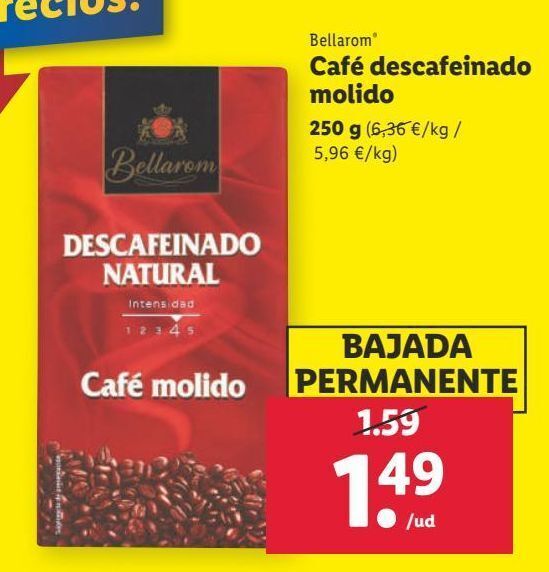 cafe-descafeinado-lidl